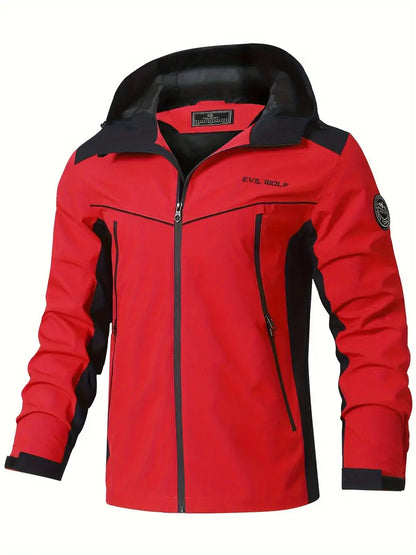 Waterproof Hooded Zip Up Jacket