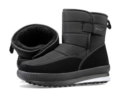 Insulated Men's Snow Boots - Waterproof and Warm - OutfitLondon