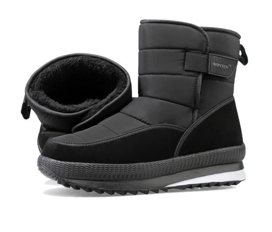 Insulated Men's Snow Boots - Waterproof and Warm - OutfitLondon