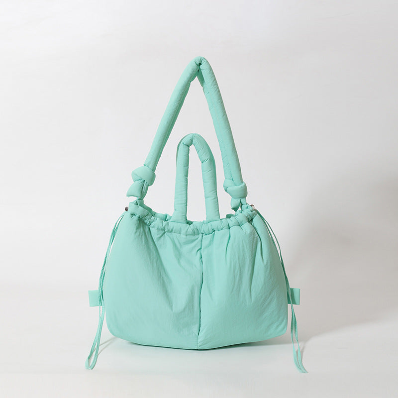 Vegan Leather Tote Shoulder Bag