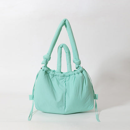 Vegan Leather Tote Shoulder Bag