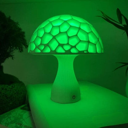 The 3D Printed Silicone Designer Mushroom Lamp