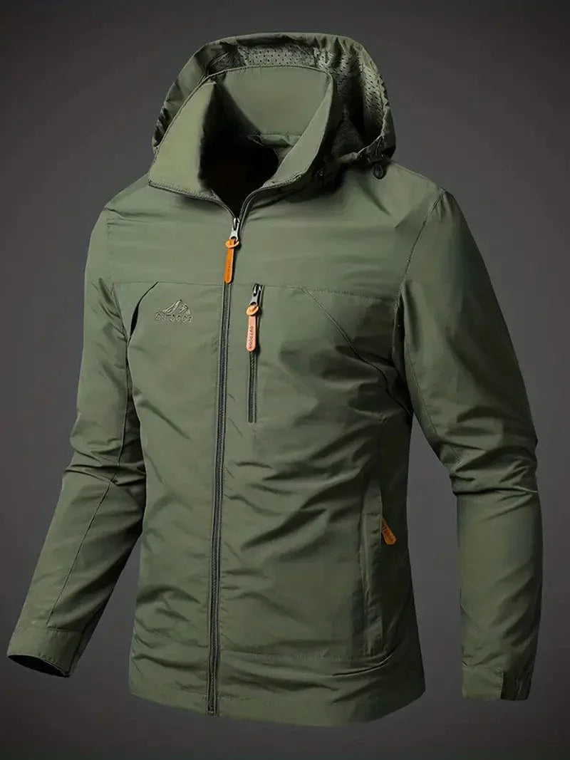 Breathable Water Resistant Mens Parka Coat