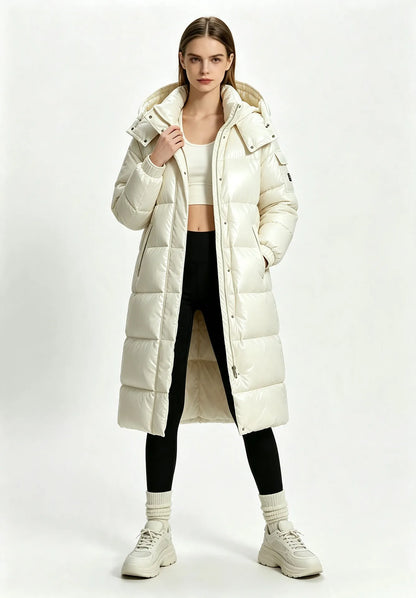 Women's Casual Hooded Puffer Winter Parka
