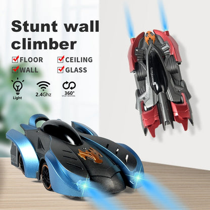 2.4G Anti Gravity Wall Climbing Watch RC Car Toy