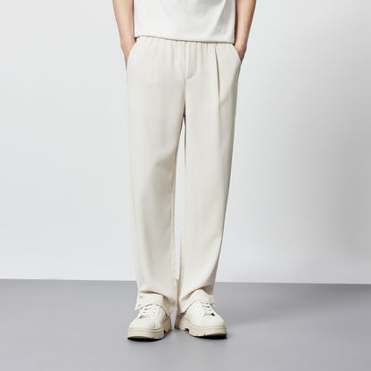 Comfortable Loose Fit Mens Dress Trousers - OutfitLondon