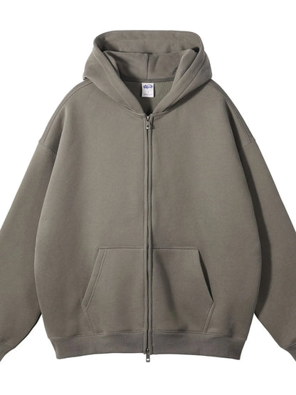 Cozy Full Zip Fleece Hoodie Jacket