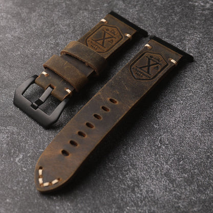 Premium Real Leather Strap for Samsung Watch Ultra