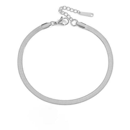 Men's Durable Titanium Steel Snake Chain Bracelet