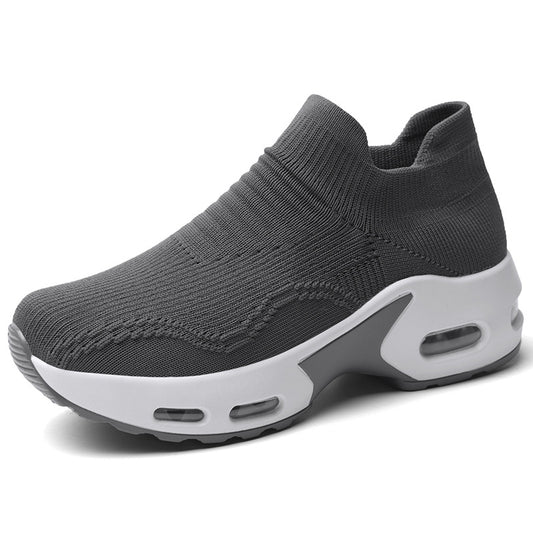 Women's Slip On Breathable Air Cushion Running Shoes