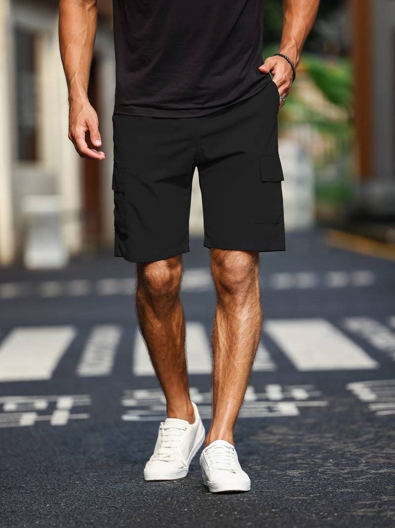 Relaxed Fit Casual Cargo Shorts