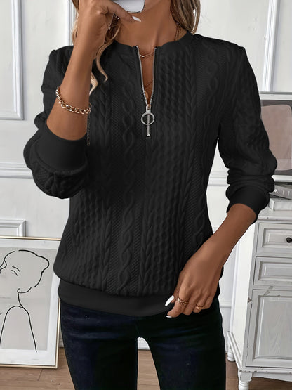 Classic Zip Up Jumper