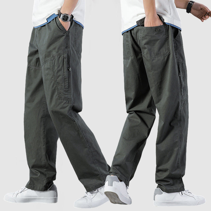 Practical Men's Multi Pocket Work Pants