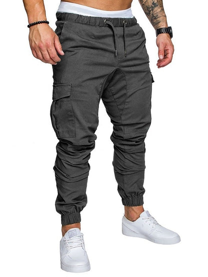 Men's Cargo Pants Trousers Multiple Pockets