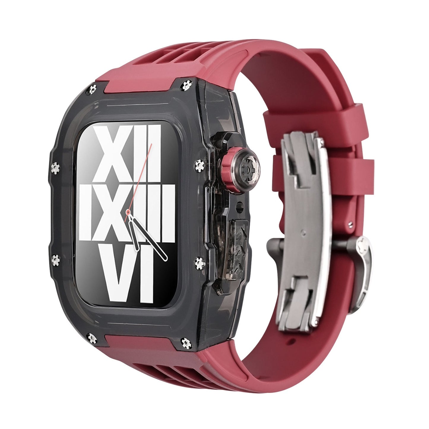 Bright Colorful Strap & Matte Case For Apple Watch