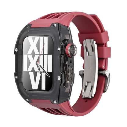 Bright Colorful Strap & Matte Case For Apple Watch