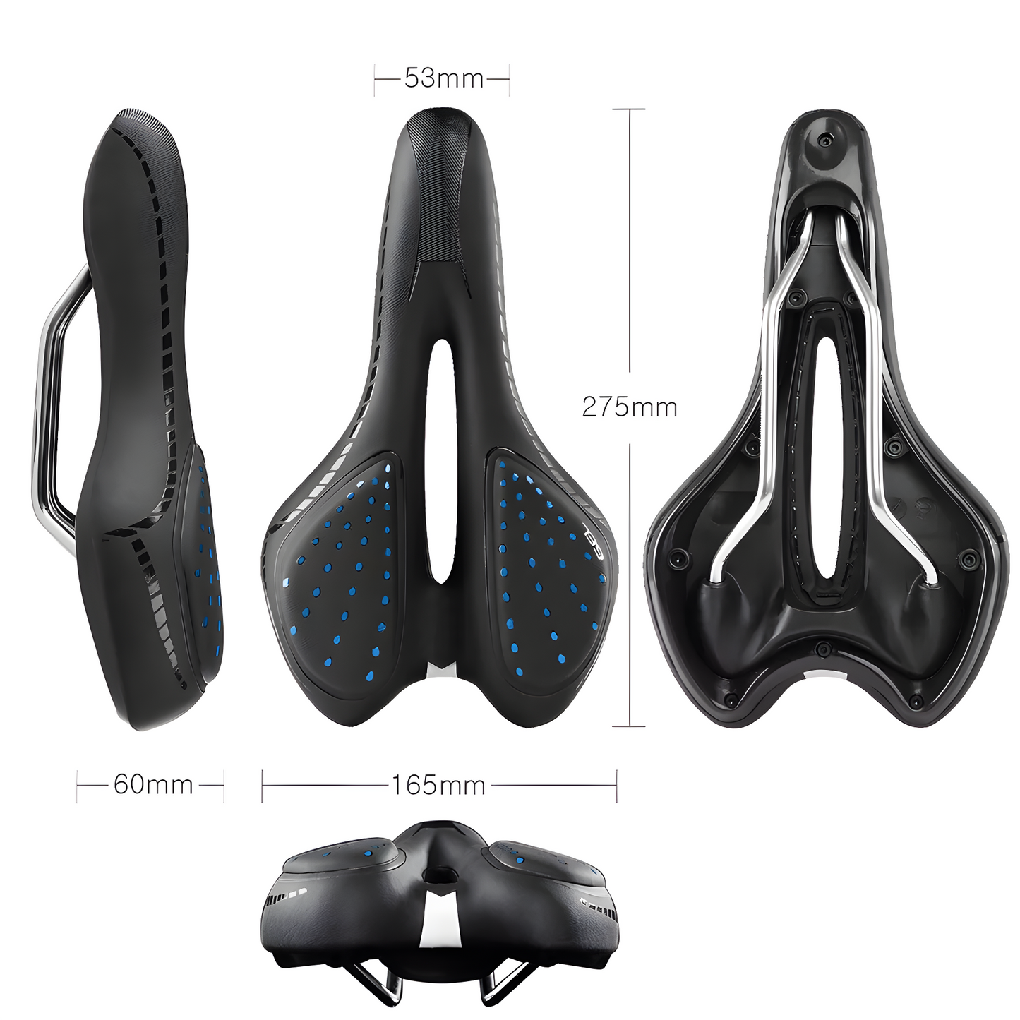 Ergonomic Bicycle Saddle