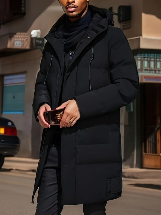 Warm Mens Fleece Coat for Daily Use - OutfitLondon