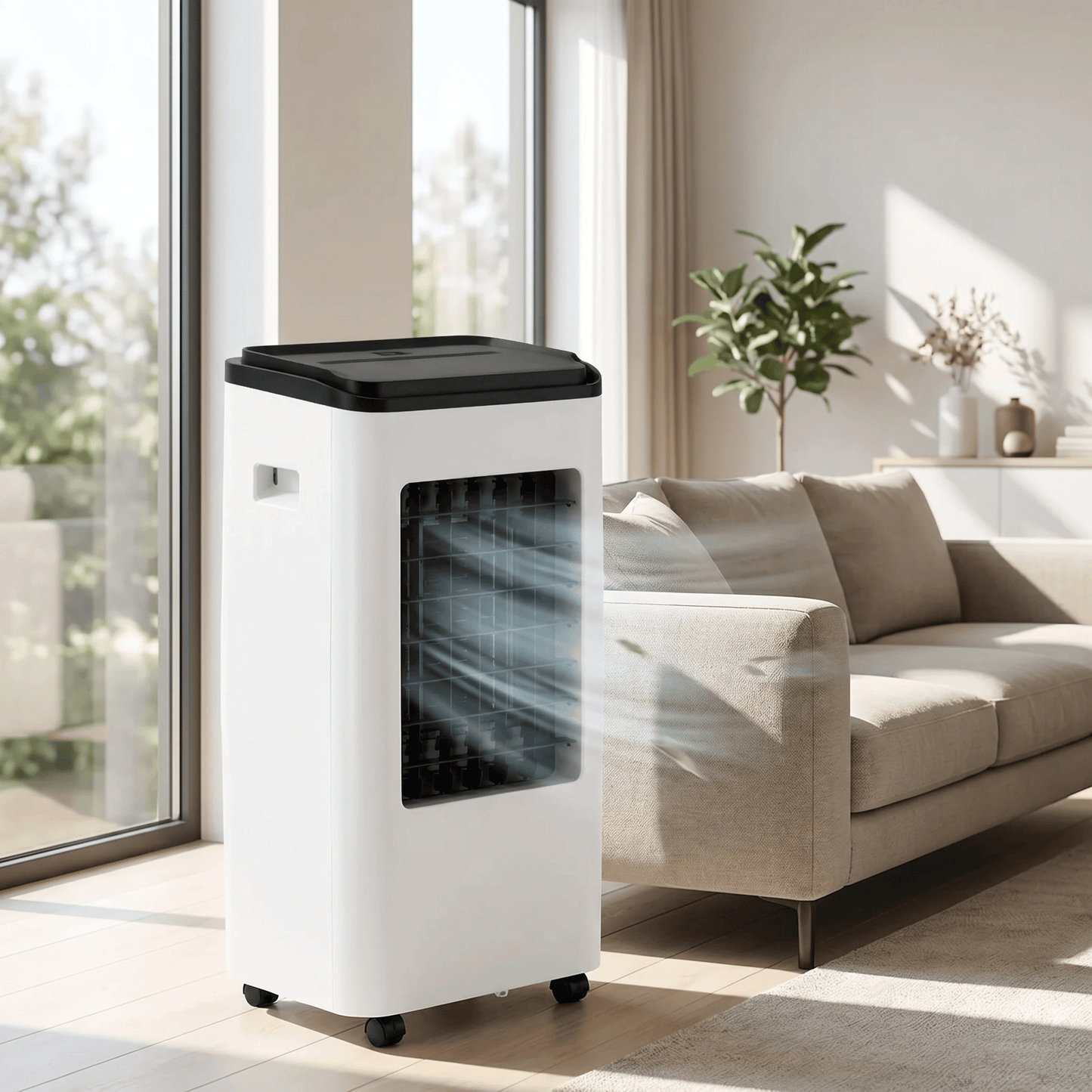 3-in-1 Portable Air Conditioner 12000 BTU | Cooling, Dehumidifying & Fan Functions | Suitable for Areas up to 51m²