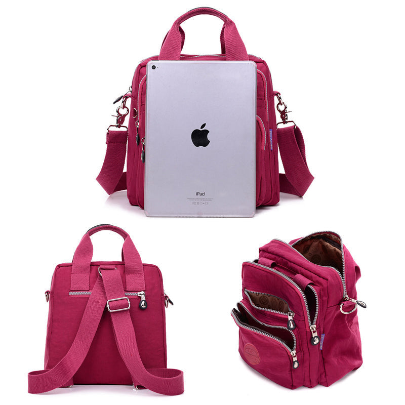 Versatile Water Resistant Multi-Purpose Shoulder Bag