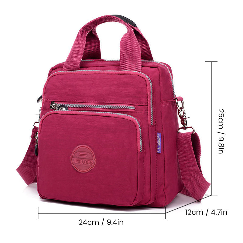Versatile Water Resistant Multi-Purpose Shoulder Bag