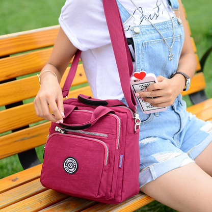 Versatile Water Resistant Multi-Purpose Shoulder Bag - OutfitLondon