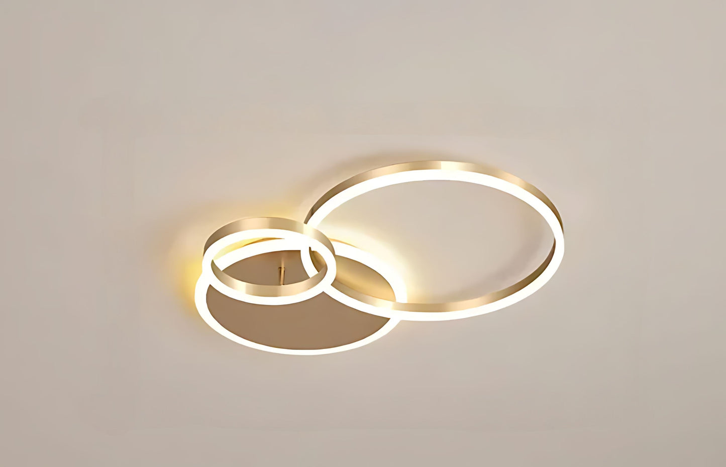 Bright Round Pendant Ceiling Lamp With Warm Glow