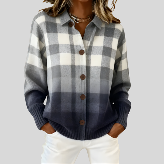Cozy Cable Knit Sweater Cardigan - OutfitLondon