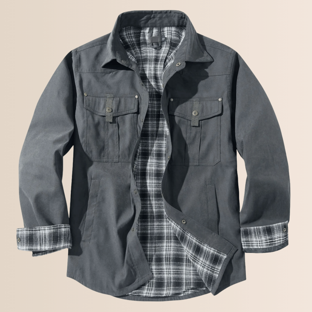 Classic Plaid Lumberjack Jacket - OutfitLondon