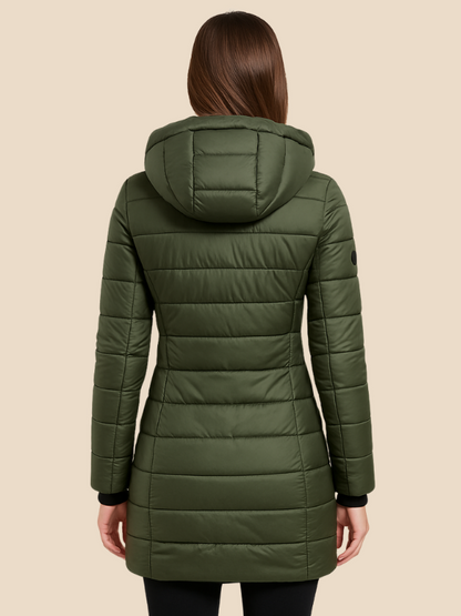 Warm Women's Hooded Parka Coat