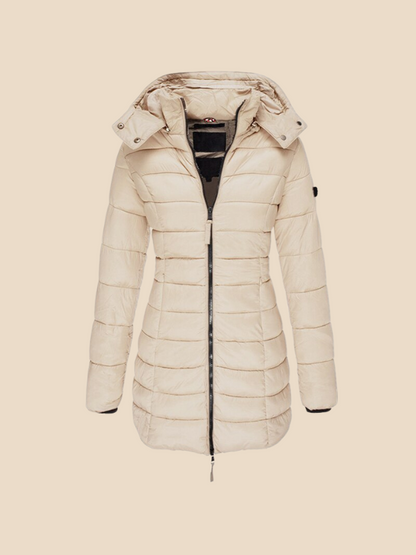 Warm Women's Hooded Parka Coat