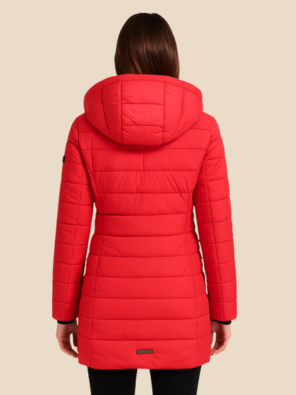 Warm Women's Hooded Parka Coat