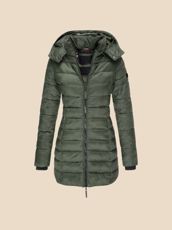 Warm Women's Hooded Parka Coat