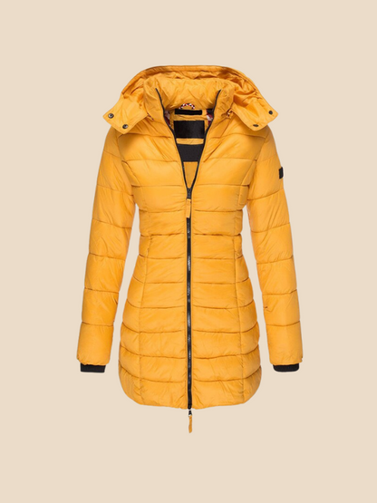 Warm Women's Hooded Parka Coat