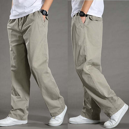 Men's Loose Cargo Pants Comfortable And Breathable