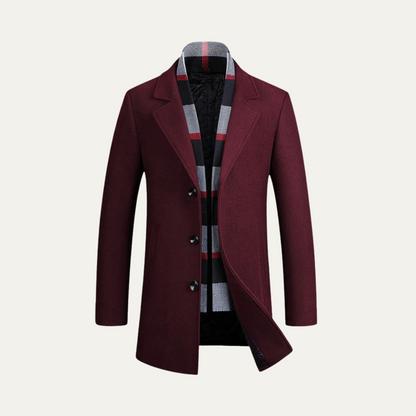 Classic Men's Wool Winter Coat