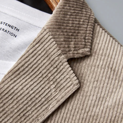 Classic Men's Corduroy Smart Blazer Jacket