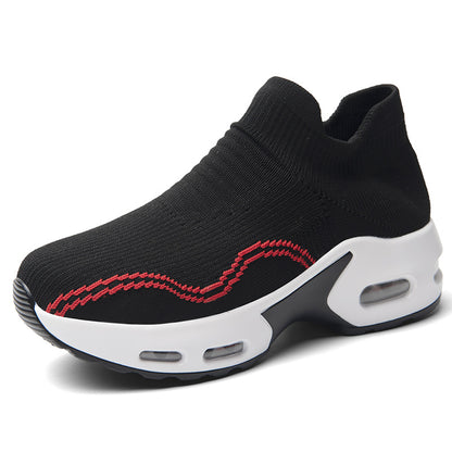 Women's Slip On Breathable Air Cushion Running Shoes