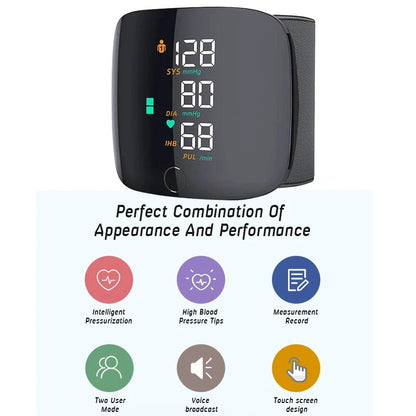 Wrist Blood Pressure Monitor