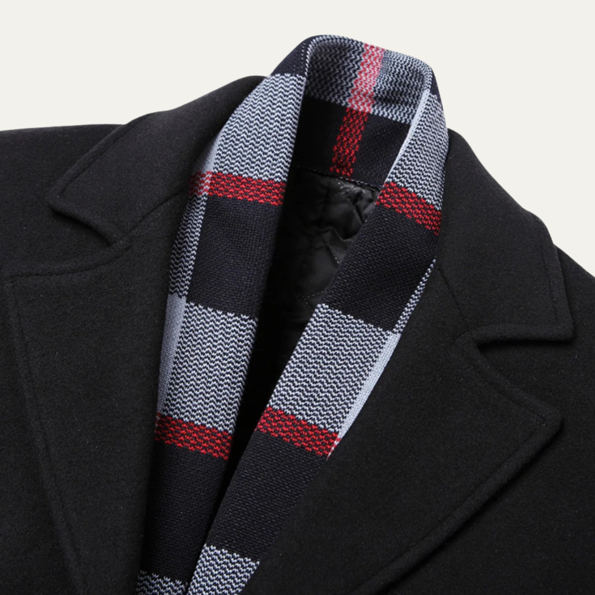 Classic Men's Wool Winter Coat
