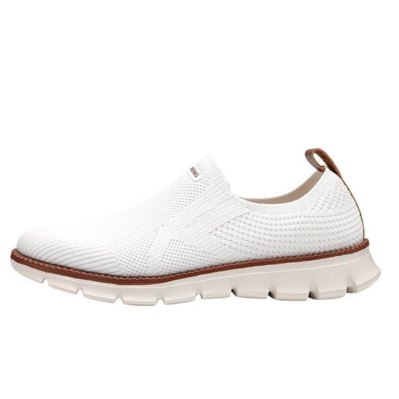 Soft Slip-on - Elastic Fit Airy White Sneakers