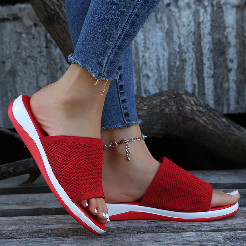 Women's Flyknit Soft Wedge Sandals