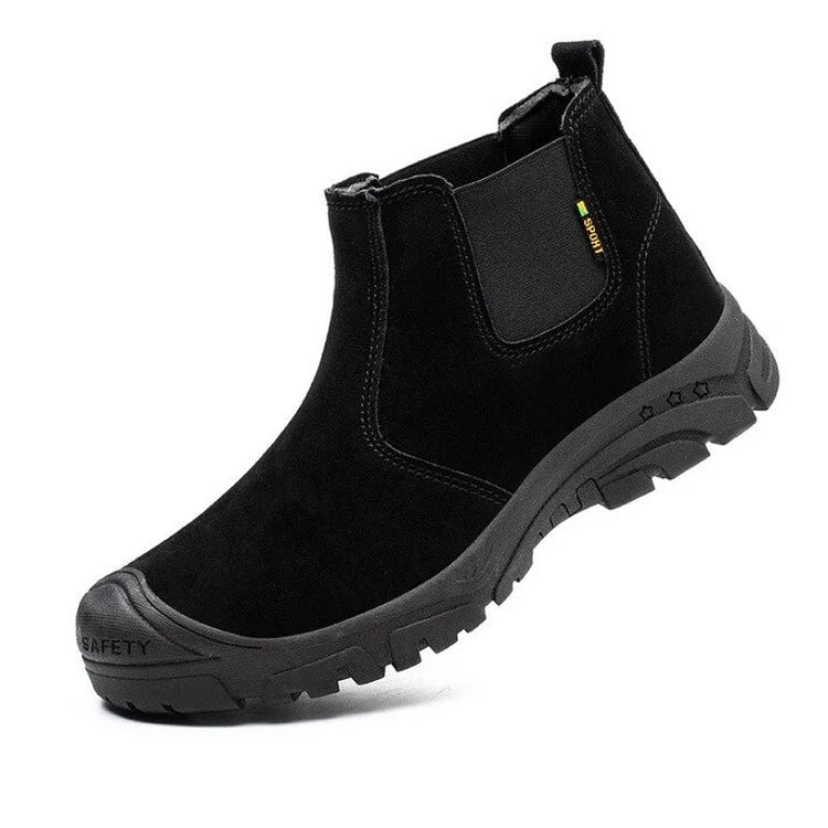 Tough Steel Toe Men's Work Boots - Strong and Lightweight