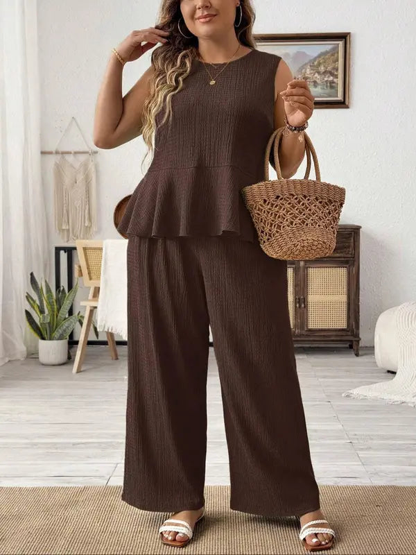 Comfortable Women's 2-Piece Summer Dress Set
