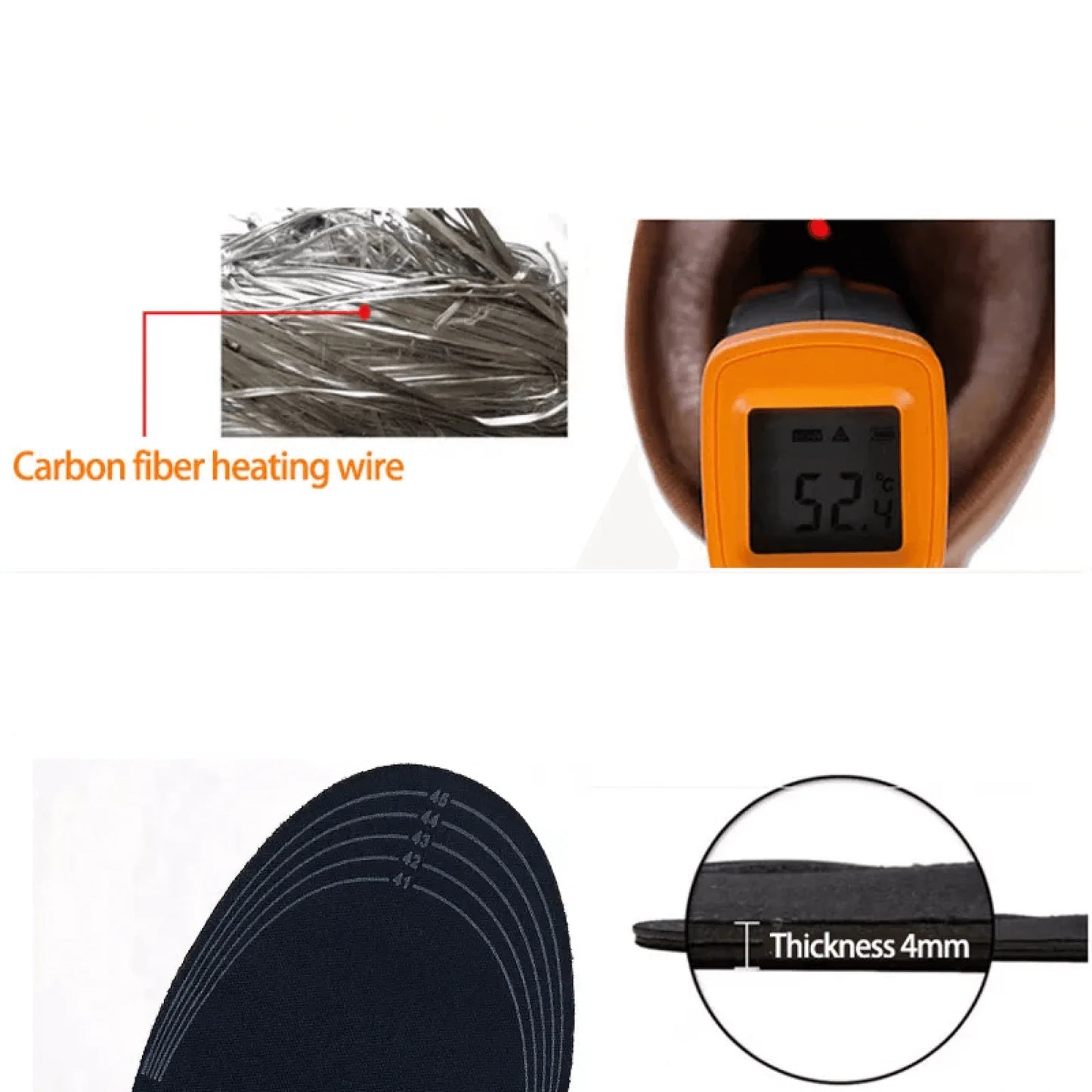 Rechargeable Heated Insoles – Best Thermal Shoe Inserts for Boots, Work Boots & Everyday Winter Comfort