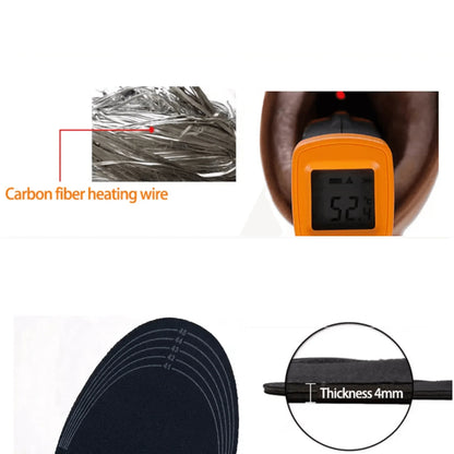 Rechargeable Heated Insoles – Best Thermal Shoe Inserts for Boots, Work Boots & Everyday Winter Comfort