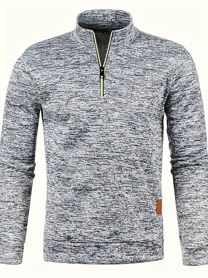 Relaxed Fit Men's Pullover Sweater