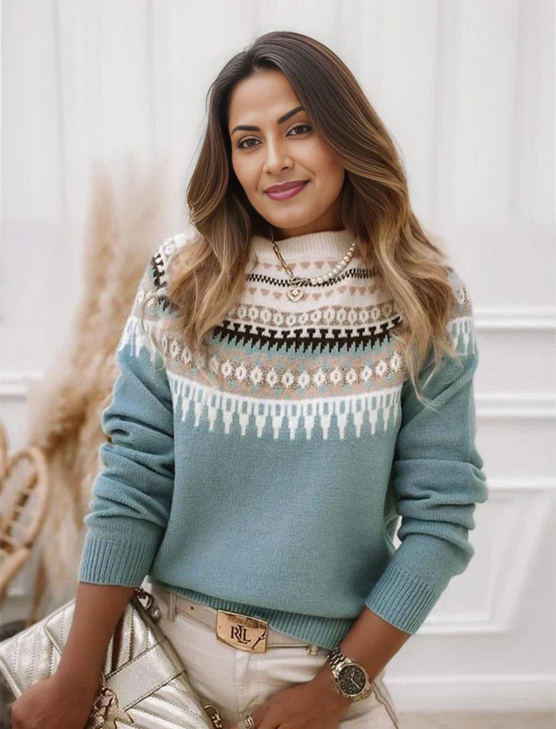 Cozy Nordic Style Sweater