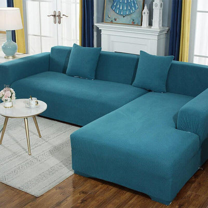 Oversized Thicken Stretch Jacquard Sofa Covers Pillow Covers