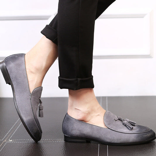 Men's Classic Leather Mid-Top Dress Shoes